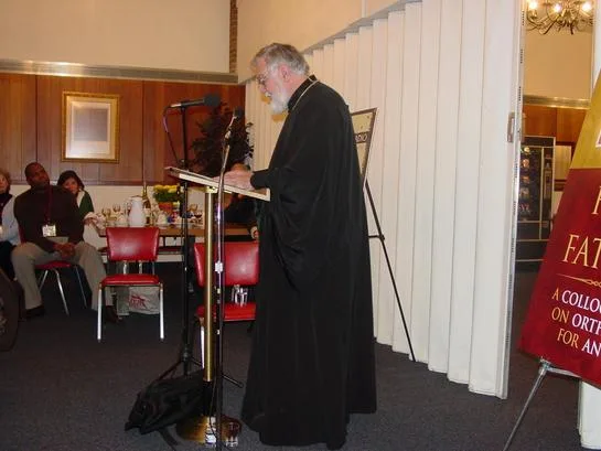 Archbishop Nathaniel delivering the conference keynote address