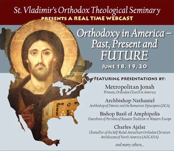 Banner for the St. Vladimir's Seminary 2009 summer conference webinar